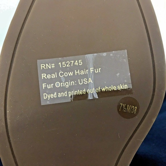 LOUISE ET CIE Zeopard & Black Valtina Ankle Boots - Size 7.5M - Picture 11 of 12